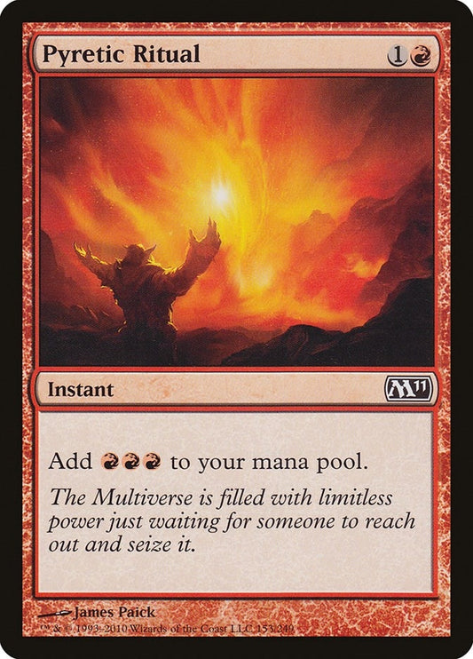 Image for Pyretic Ritual (153) - Magic: The Gathering