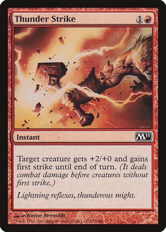 Image for Thunder Strike (157) - Magic: The Gathering
