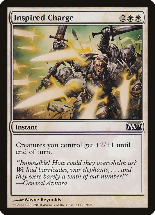 Image for Inspired Charge (19) - Magic: The Gathering