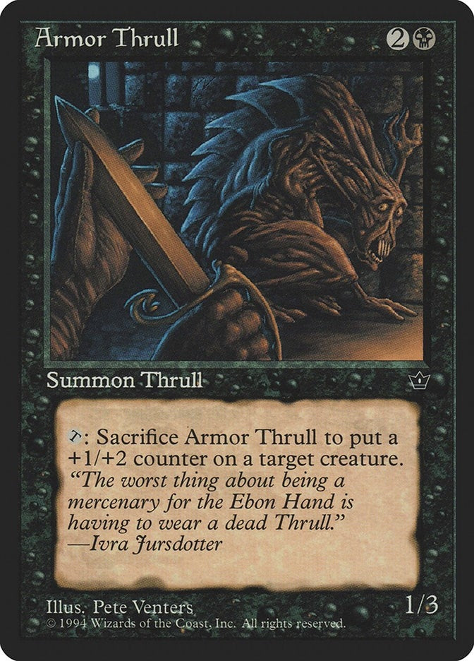 Image for Armor Thrull (Venters) - Magic: The Gathering