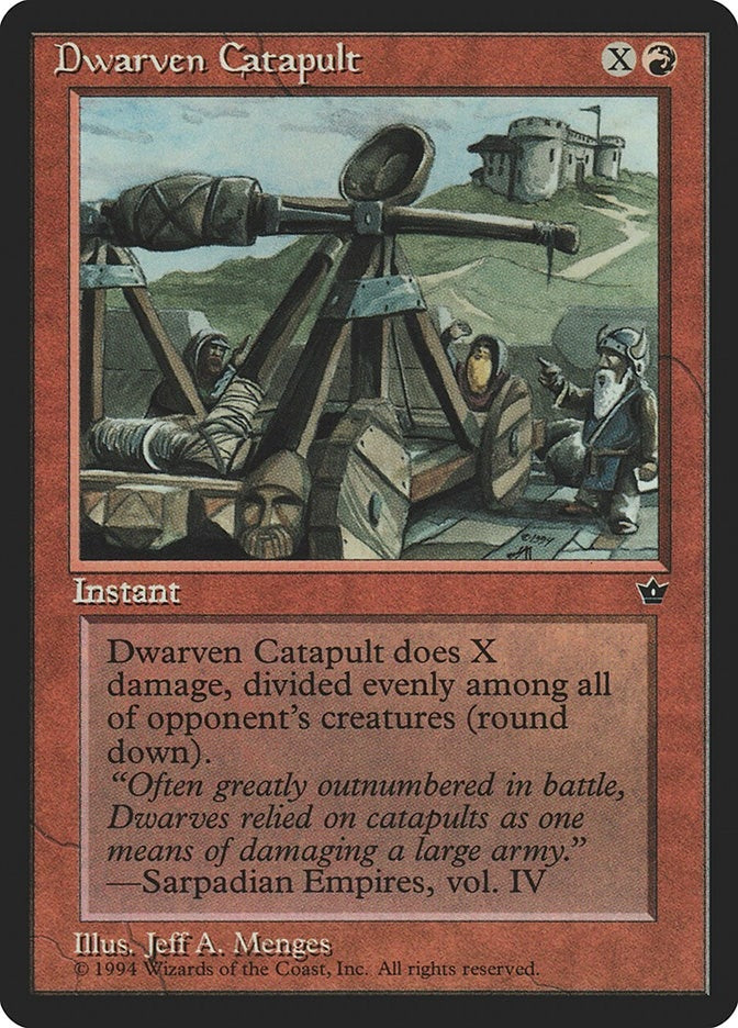 Image for Dwarven Catapult - Magic: The Gathering