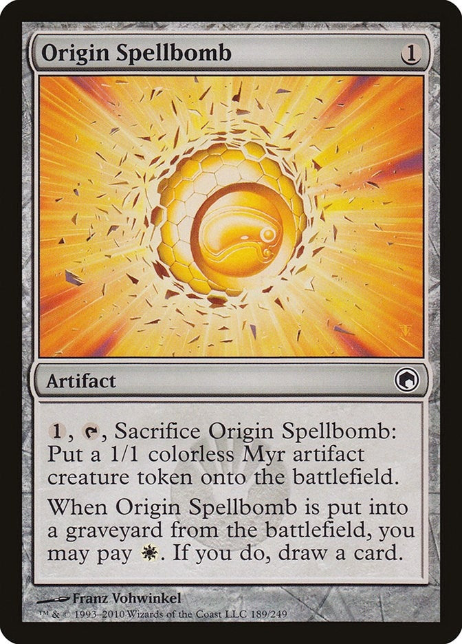 Image for Origin Spellbomb (189) - Magic: The Gathering