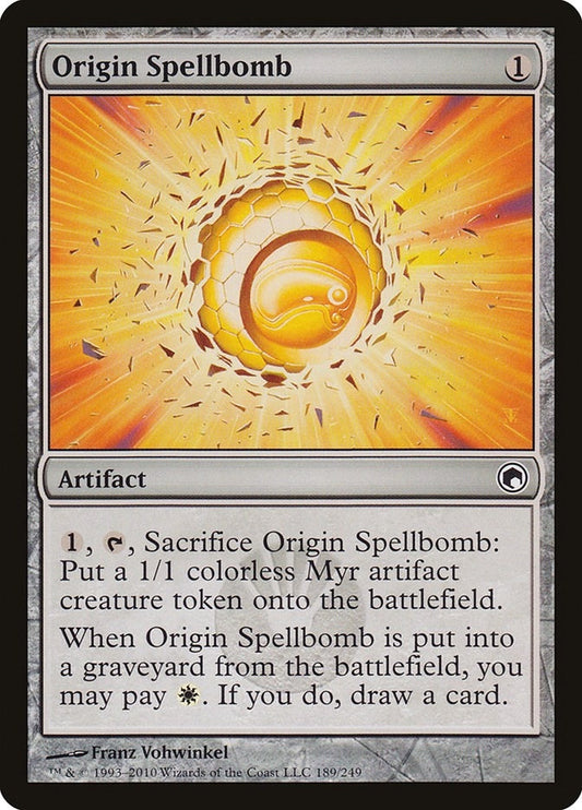 Image for Origin Spellbomb (189) - Magic: The Gathering