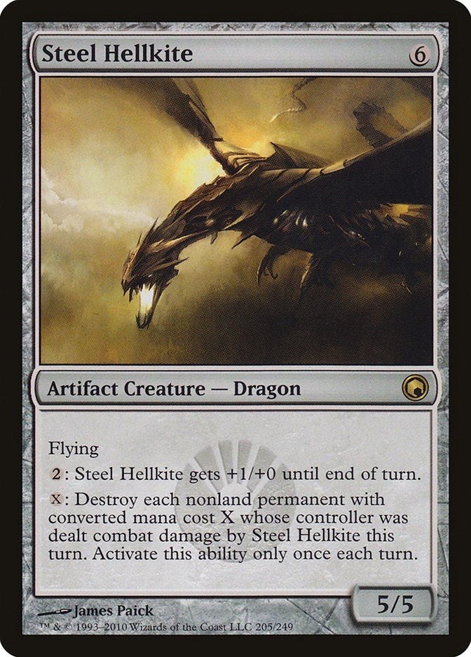 Image for Steel Hellkite (205) - Magic: The Gathering