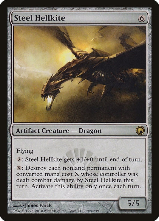 Image for Steel Hellkite (205) - Magic: The Gathering