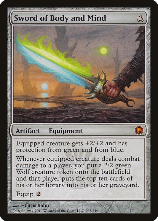 Image for Sword of Body and Mind (208) - Magic: The Gathering