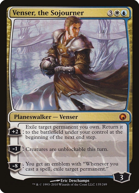 Image for Venser, the Sojourner (135) - Magic: The Gathering
