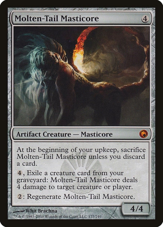 Image for Molten-Tail Masticore (177) - Magic: The Gathering