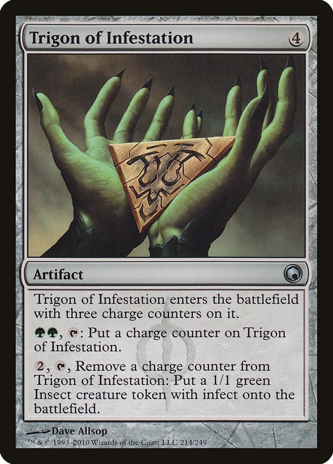Image for Trigon of Infestation (214) - Magic: The Gathering