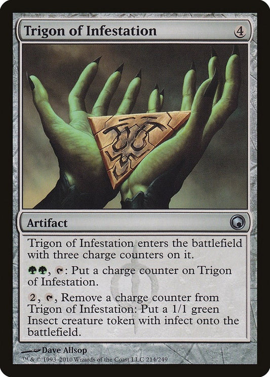 Image for Trigon of Infestation (214) - Magic: The Gathering