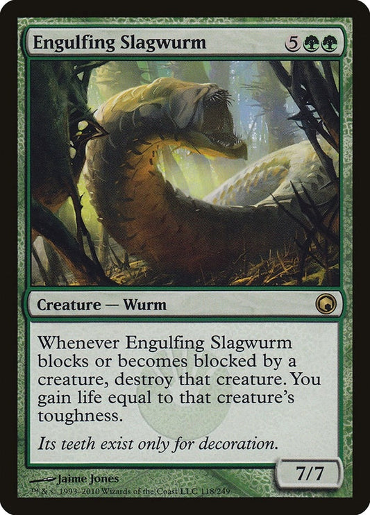 Image for Engulfing Slagwurm (118) - Magic: The Gathering