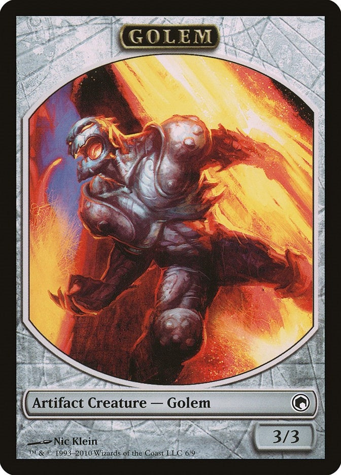 Image for Golem Token (6) - Magic: The Gathering