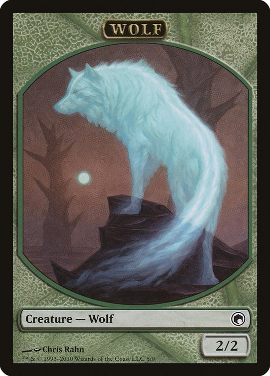 Image for Wolf Token (5) - Magic: The Gathering