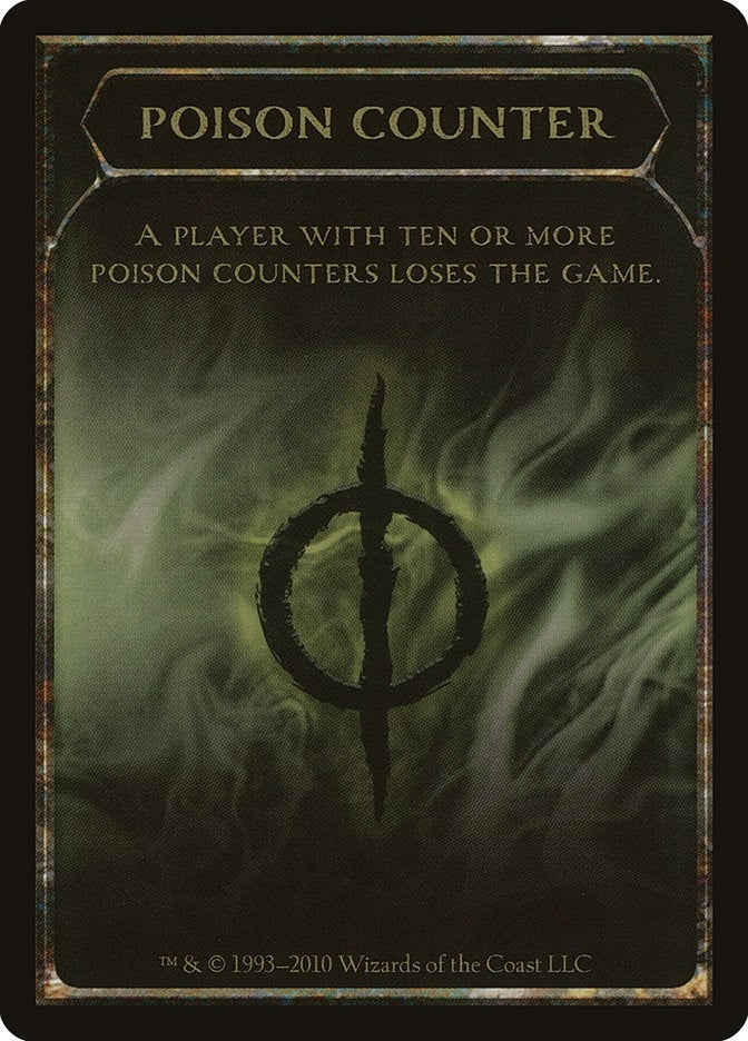Image for Poison Counter Token - Magic: The Gathering