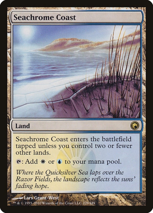 Image for Seachrome Coast (229) - Magic: The Gathering