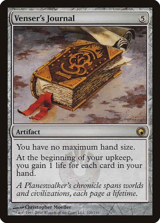Image for Venser's Journal (220) - Magic: The Gathering