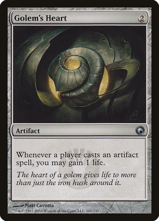 Image for Golem's Heart (161) - Magic: The Gathering