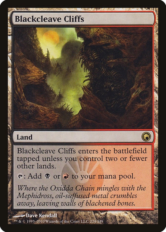 Image for Blackcleave Cliffs (224) - Magic: The Gathering