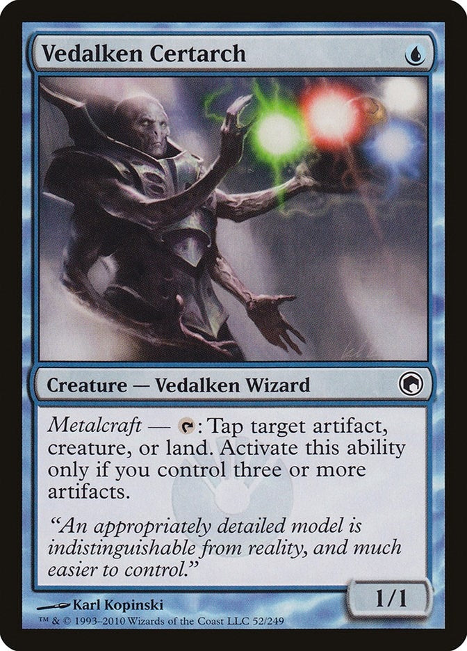Image for Vedalken Certarch (52) - Magic: The Gathering