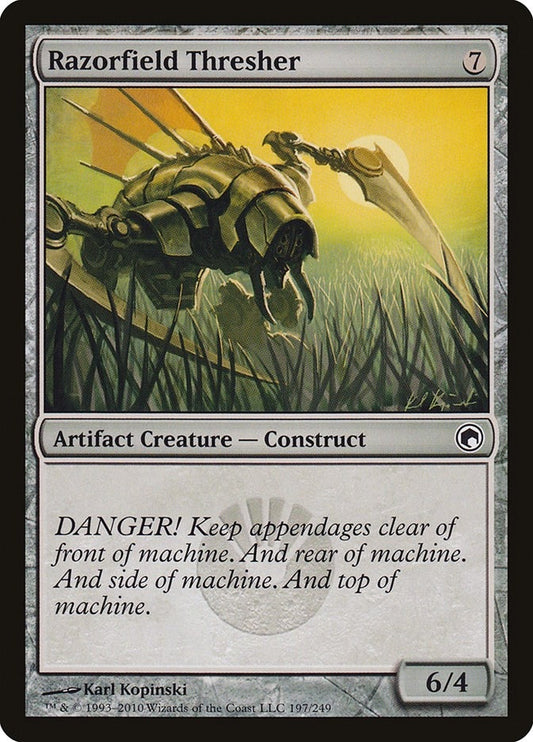 Image for Razorfield Thresher (197) - Magic: The Gathering