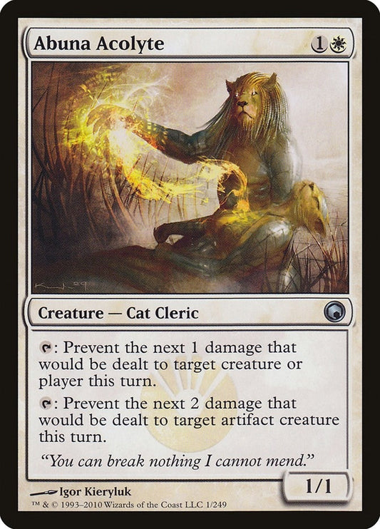 Image for Abuna Acolyte (1) - Magic: The Gathering