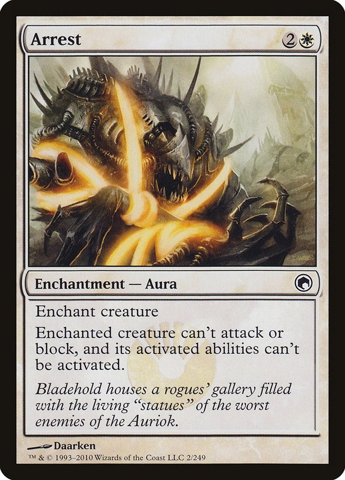 Image for Arrest (2) - Magic: The Gathering