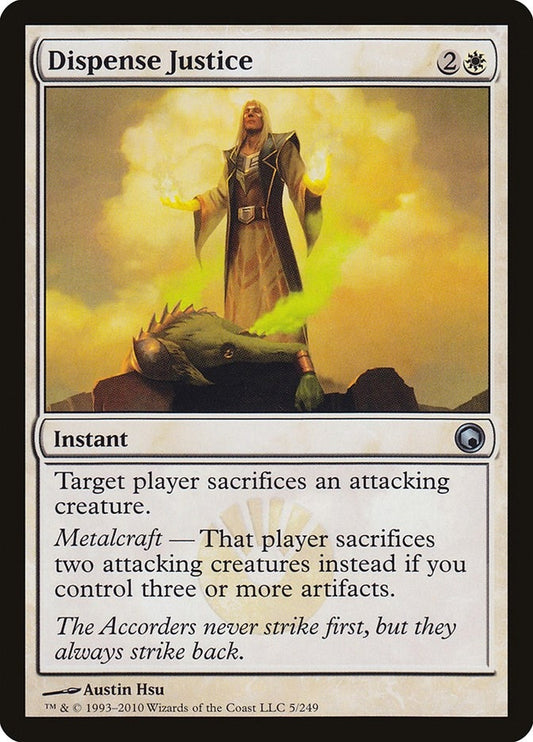 Image for Dispense Justice (5) - Magic: The Gathering