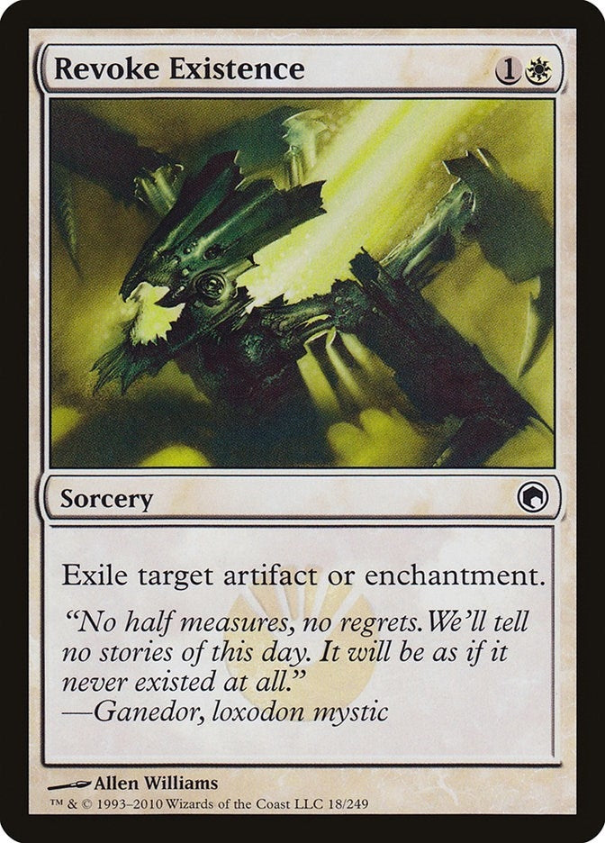 Image for Revoke Existence (18) - Magic: The Gathering