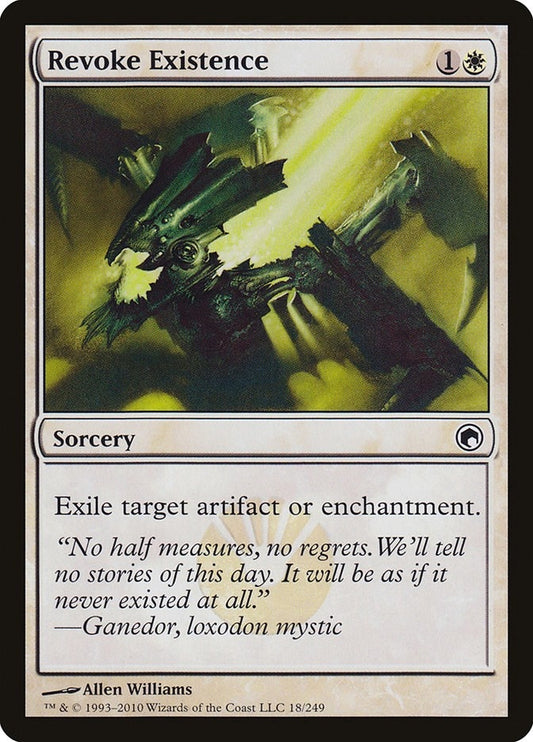 Image for Revoke Existence (18) - Magic: The Gathering