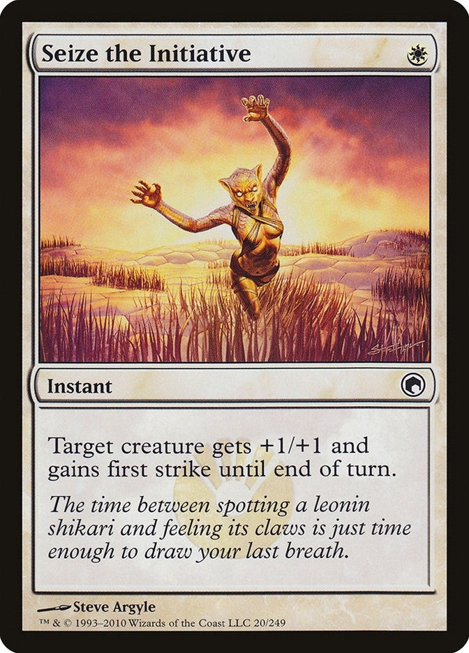 Image for Seize the Initiative (20) - Magic: The Gathering