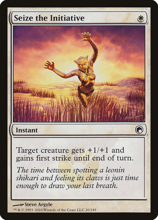Image for Seize the Initiative (20) - Magic: The Gathering