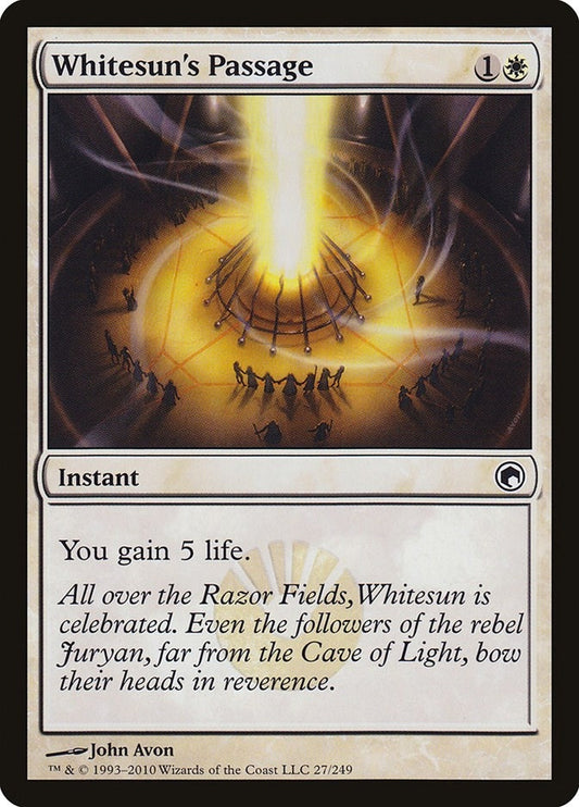 Image for Whitesun's Passage (27) - Magic: The Gathering