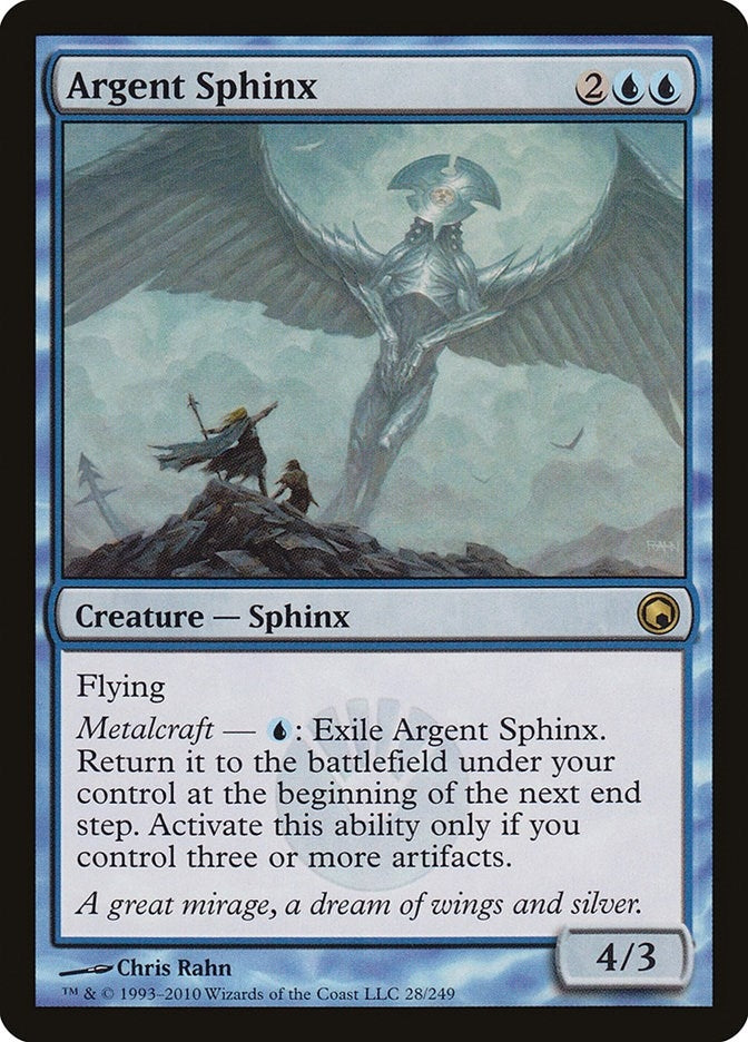 Image for Argent Sphinx (28) - Magic: The Gathering