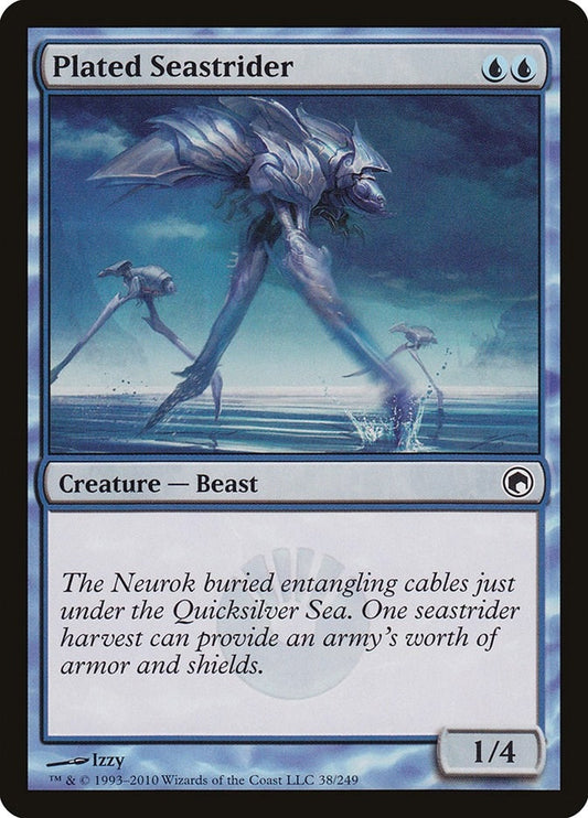 Image for Plated Seastrider (38) - Magic: The Gathering