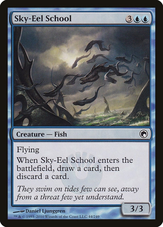 Image for Sky-Eel School (44) - Magic: The Gathering