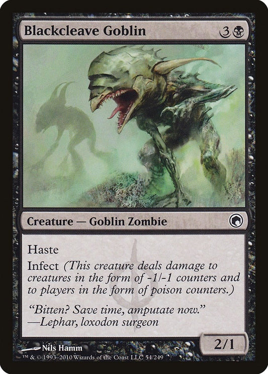 Image for Blackcleave Goblin (54) - Magic: The Gathering