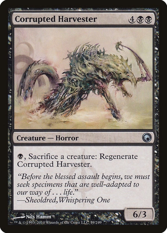 Image for Corrupted Harvester (59) - Magic: The Gathering