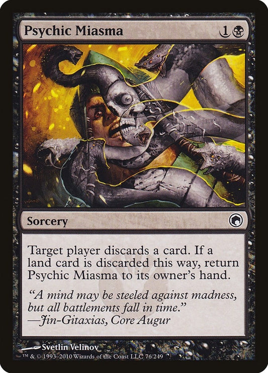 Image for Psychic Miasma (76) - Magic: The Gathering