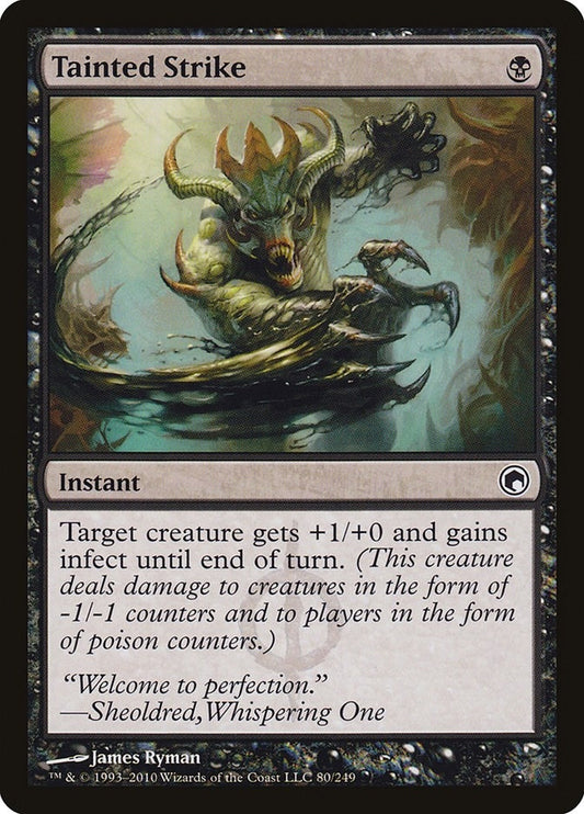 Image for Tainted Strike (80) - Magic: The Gathering