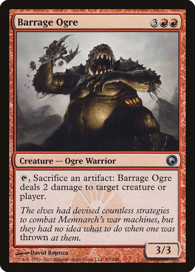 Image for Barrage Ogre (83) - Magic: The Gathering