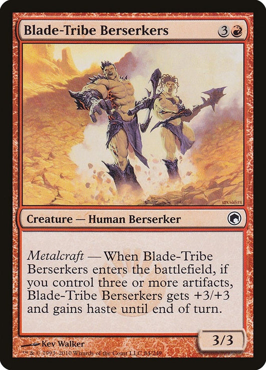 Image for Blade-Tribe Berserkers (84) - Magic: The Gathering