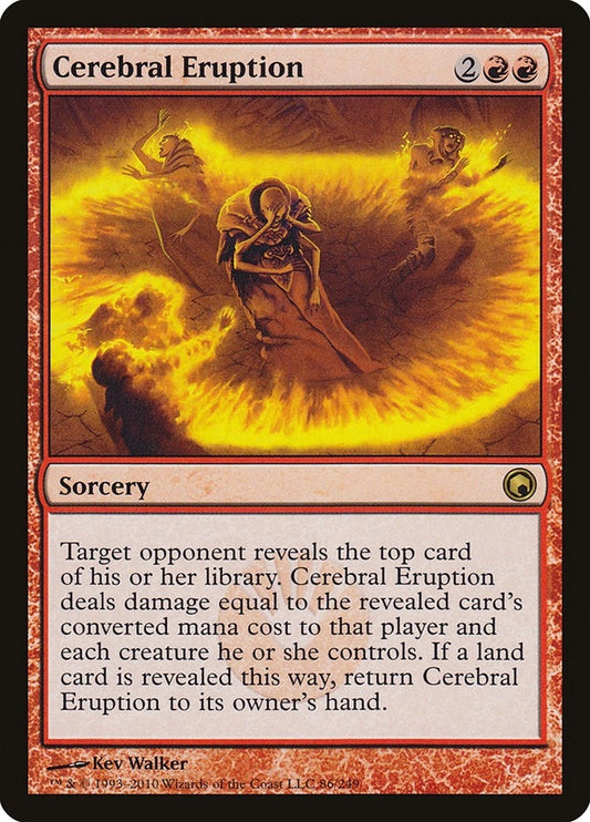 Image for Cerebral Eruption (86) - Magic: The Gathering