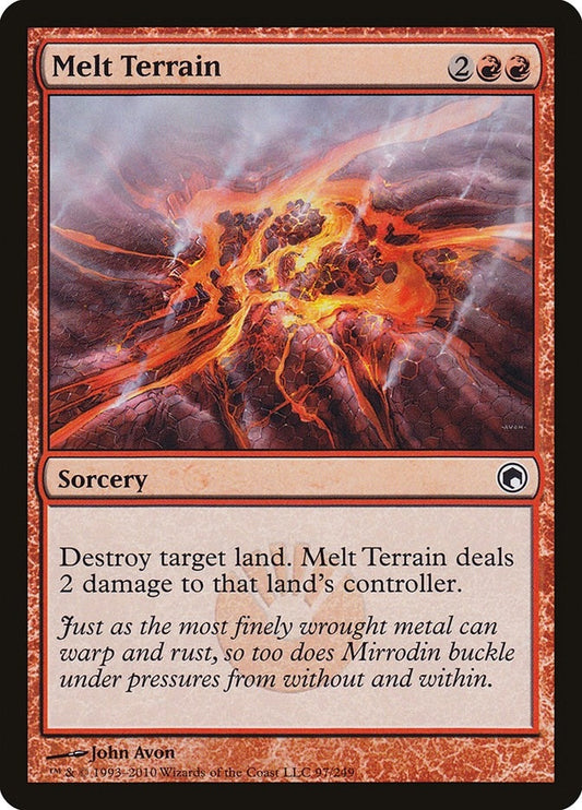 Image for Melt Terrain (97) - Magic: The Gathering