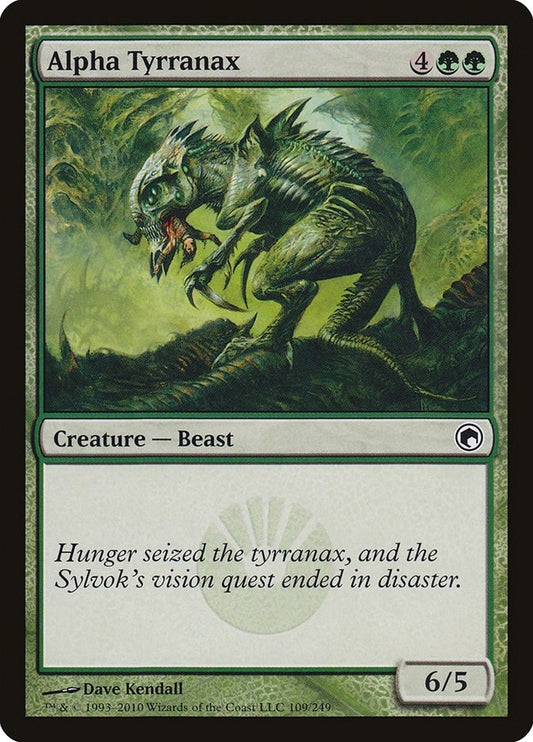 Image for Alpha Tyrranax (109) - Magic: The Gathering