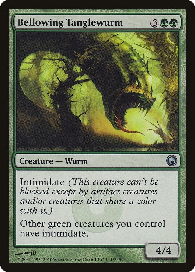 Image for Bellowing Tanglewurm (111) - Magic: The Gathering