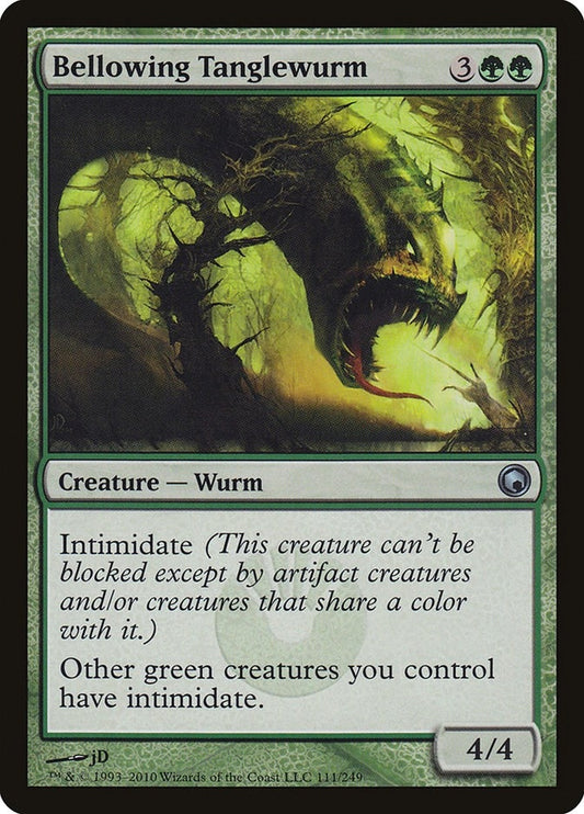 Image for Bellowing Tanglewurm (111) - Magic: The Gathering