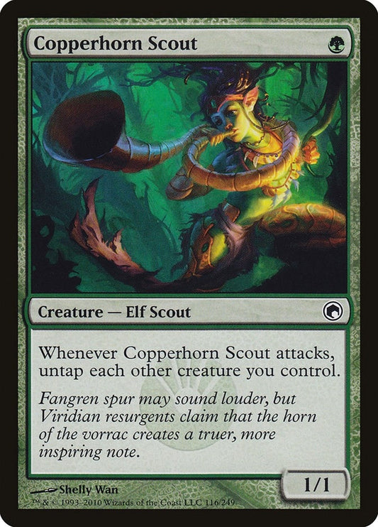 Image for Copperhorn Scout (116) - Magic: The Gathering