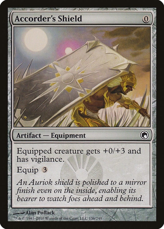 Image for Accorder's Shield (136) - Magic: The Gathering