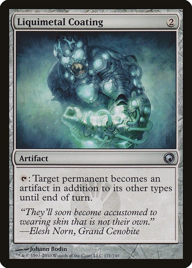 Image for Liquimetal Coating (171) - Magic: The Gathering