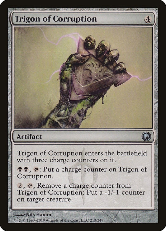 Image for Trigon of Corruption (213) - Magic: The Gathering